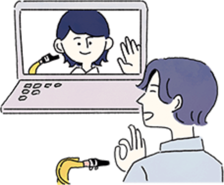 ビデオ通話を使っておうちで無料体験！