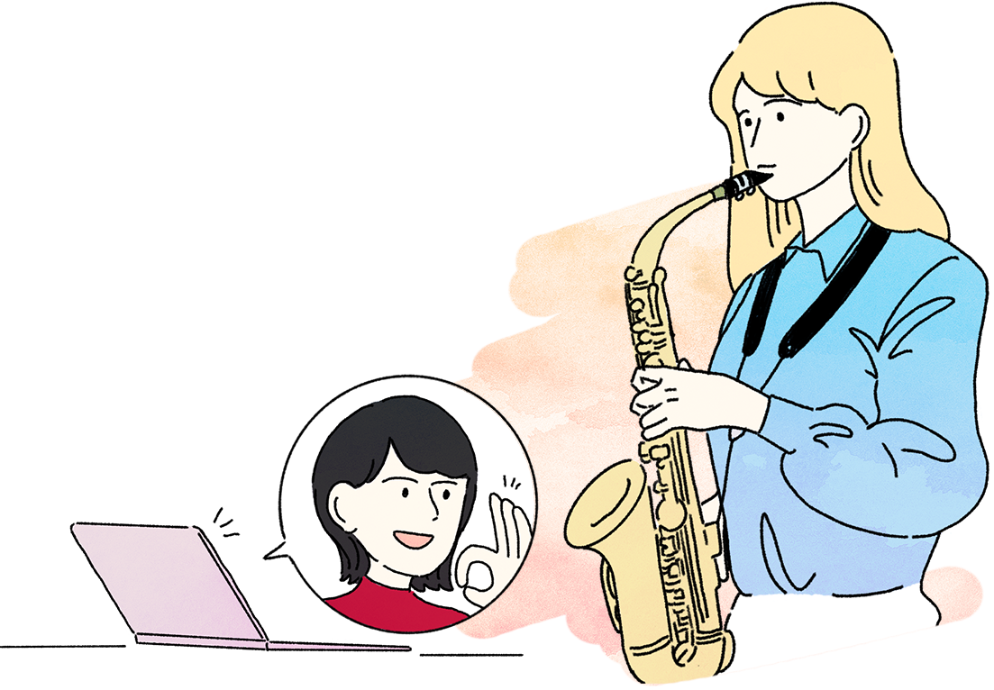 Sugarhills Sax School ONLINE Lesson オンラインレッスン